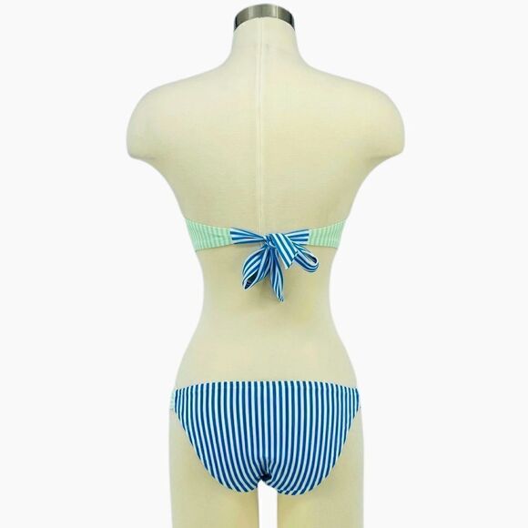 VICTORIA’S SECRET Geometric Striped Bikini - Picture 3 of 7